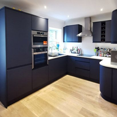 Kitchen Cabinet Wrapping