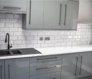 Kitchen Cabinet Wrapping